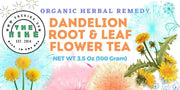 Dried dandelion tea Organic Dandelion Root - Leaf - dandelion Flower Tea - Taraxacum Officinale - Diente de Leon 100-gram Kidney Detox Tea - Harvest in Ilinois Farm USA, 100 Gram - The Rike Inc