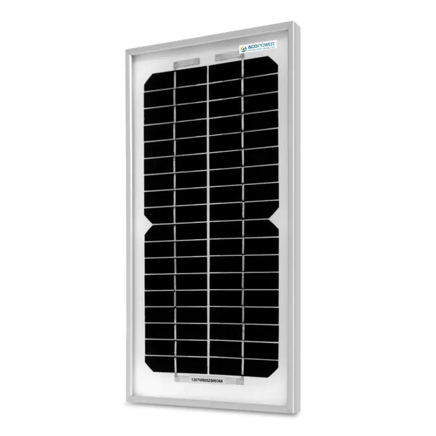 ACOPower 5 Watt Mono Solar Panel for 12V Battery Charging Fuchsia Rose