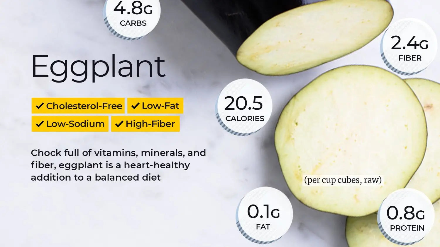 Eggplant Nutrition Facts and Health Benefits