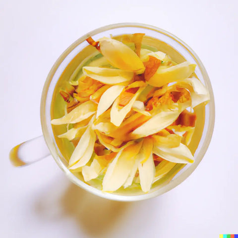 Can you make tea of dried lily flowers?