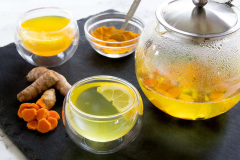 how to make ginger turmeric tea