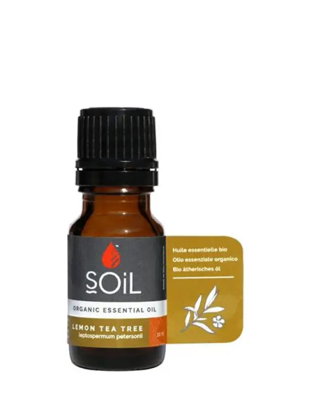 Lemon Tea Tree Oil: ECOCERT Certified - Bath & Beauty