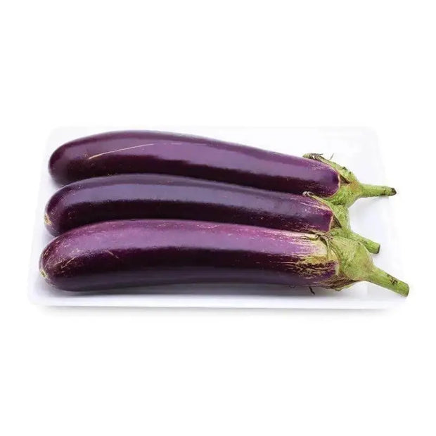 600 Seeds Long Purple Eggplant Seeds Non-GMO Vegetable Seeds aubergine seeds or brinjal seeds garden seeds - The Rike Inc