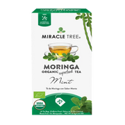 Miracle Tree's Organic Moringa Tea, Mint Gold Milo
