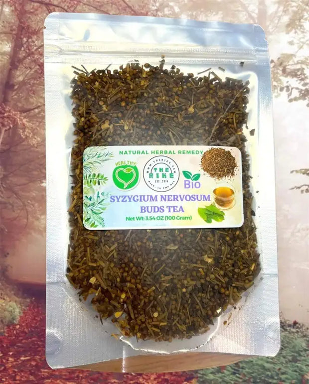100 Gram - Nu Voi Herbal Tea Syzygium Nervosum Tea Cleistocalyx Operculatus tea - Cleistocalyx Nervosum - Kosterm., and Eugenia operculata Roxb - Voi Tea - Flower Flos - Shui Weng Hua