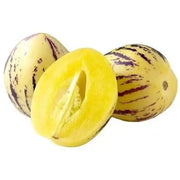 20 Seeds Pepino Dulce Sweet Cucumber Pepino Melon Fruit Seeds for Planting Solanum Muricatum Melon Pear - The Rike Inc