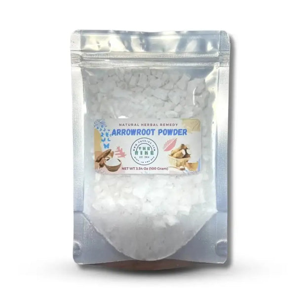 Arrowroot Powder Cooked Pure Arrowroot Powder: 2 pack x 100-gram for Natural Cooking & Baking ...