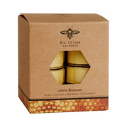 Pure Beeswax Tea Lights with Honey Fragrance - Box of 16 - Home Decor