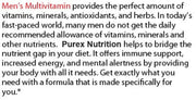 Pure Multi-Vitamins Mens Erin Chaos