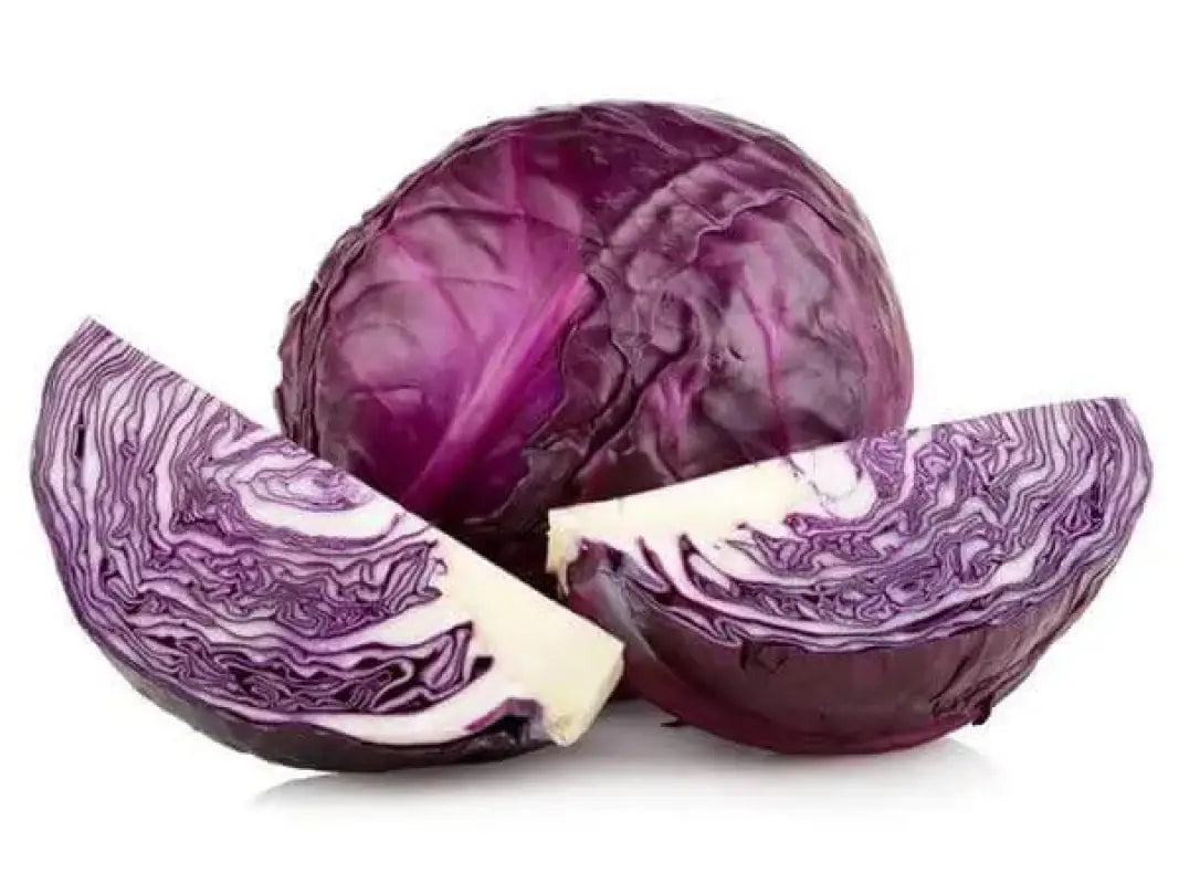 Red Acre Cabbage Organic Seeds 300 Seeds