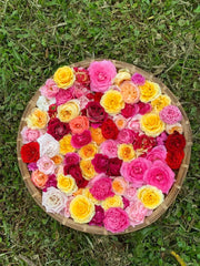 Premium Dried Rose Petals for Tea - Organic, Handpicked, and Aromatic
