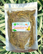 Lemongrass Herbal Tea Wire grass Cochin grass Malabar grass Cymbopogon 100 Gram 3.5 oz dried Herbal Tea Cymbopogon Citronella grass Fever grass leaf tea - The Rike Inc