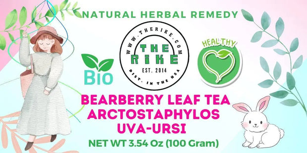 Bearberry Tea Leaf Herbal Tea Arctostaphylos Uva-Ursi L Kinnikinnick Tea Pinemat Manzanita, Bearberry hogberry tea rockberry tea 100 Gram - The Rike Inc