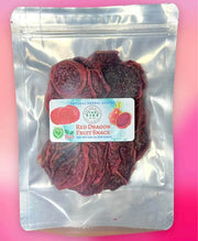 Dried Dragon Fruit Pitahaya Natural Red Pitaya Snack non-GMO 100-Gram - The Rike Inc