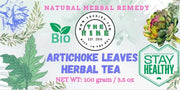 Organic Artichoke Leaves Tea Herbal Tea Alcachofa Hierba/te, Artichoke leaf 100 Gram Cynara cardunculus var. scolymus green artichoke leaf tea support Skin Health, Boost Energy - The Rike Inc