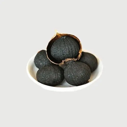 150 Gram Whole Black Garlic Single Clove Fermented for 90 Days Super Foods, Non-GMOs, Non-Additives, High in Antioxidants, Ready to Eat for Snack Healthy - The Rike Inc