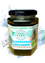 10.54 oz Organic Blackstrap Molasses, Unsulphured 300ml extraction of sugar from raw sugar cane Antioxidants, support immune system
