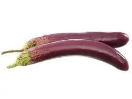 600 Seeds Long Purple Eggplant Seeds Non-GMO Vegetable Seeds aubergine seeds or brinjal seeds garden seeds - The Rike Inc