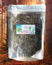 Ageratum conyzoides Herbal Tea billygoat-weed tea chick weed goatweed, whiteweed mentrasto Cut Lon Herb Tea herbal medicine 100 Gram - The Rike Inc