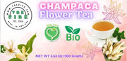 magnolia tea 100 gram Dried Magnolia champaca flower tea Herbal Tea Alba White Sandalwood White Jade Orchid Champak Flower Tea Champaca Flower Magnolia Tea - The Rike Inc