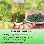 100 Gram Gynostemma Tea Leaf Herbal Tea Jiaogulan Herb Tea Jiaogulan Giao Co Lam Organic Dried Loose Leaf tea