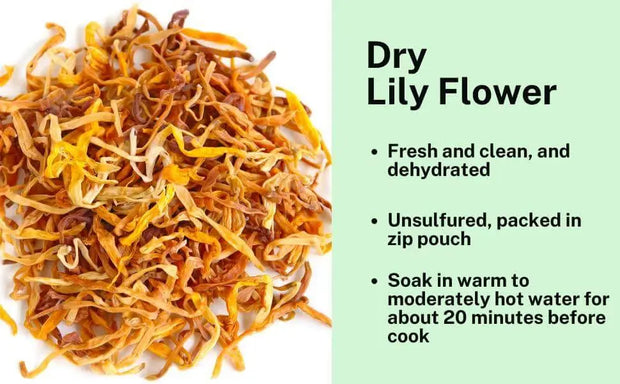 Dried Lily Flower Tea Lilies petal Flower tea100 Gram 3.5 oz Lily Tea Spiritual herb tea Herbal Tea Herb Apothecary - The Rike Inc