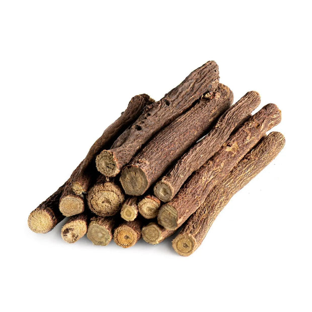 100 Gram - Dried Licorice Root Slices - Liquorice Root / Licorice Glycyrrhiza Glabra Gan Cao or Re Cam Thao Sweetwood The Rike
