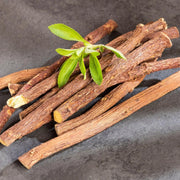 100 Gram - Dried Licorice Root Slices - Liquorice Root / Licorice Glycyrrhiza Glabra Gan Cao or Re Cam Thao Sweetwood | Yashtimadhu Root Sliced / Root of Sweetness Licorice Stick