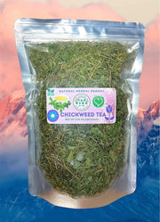 Dried Chickweed tea for health Herbal tea Stellaria Media Leaf Tea Chickenwort Craches Maruns Winterweed tea 100 Gram The Rike